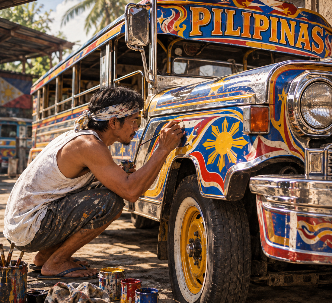 Jeepney Art: The Gallery That Never Stops Moving