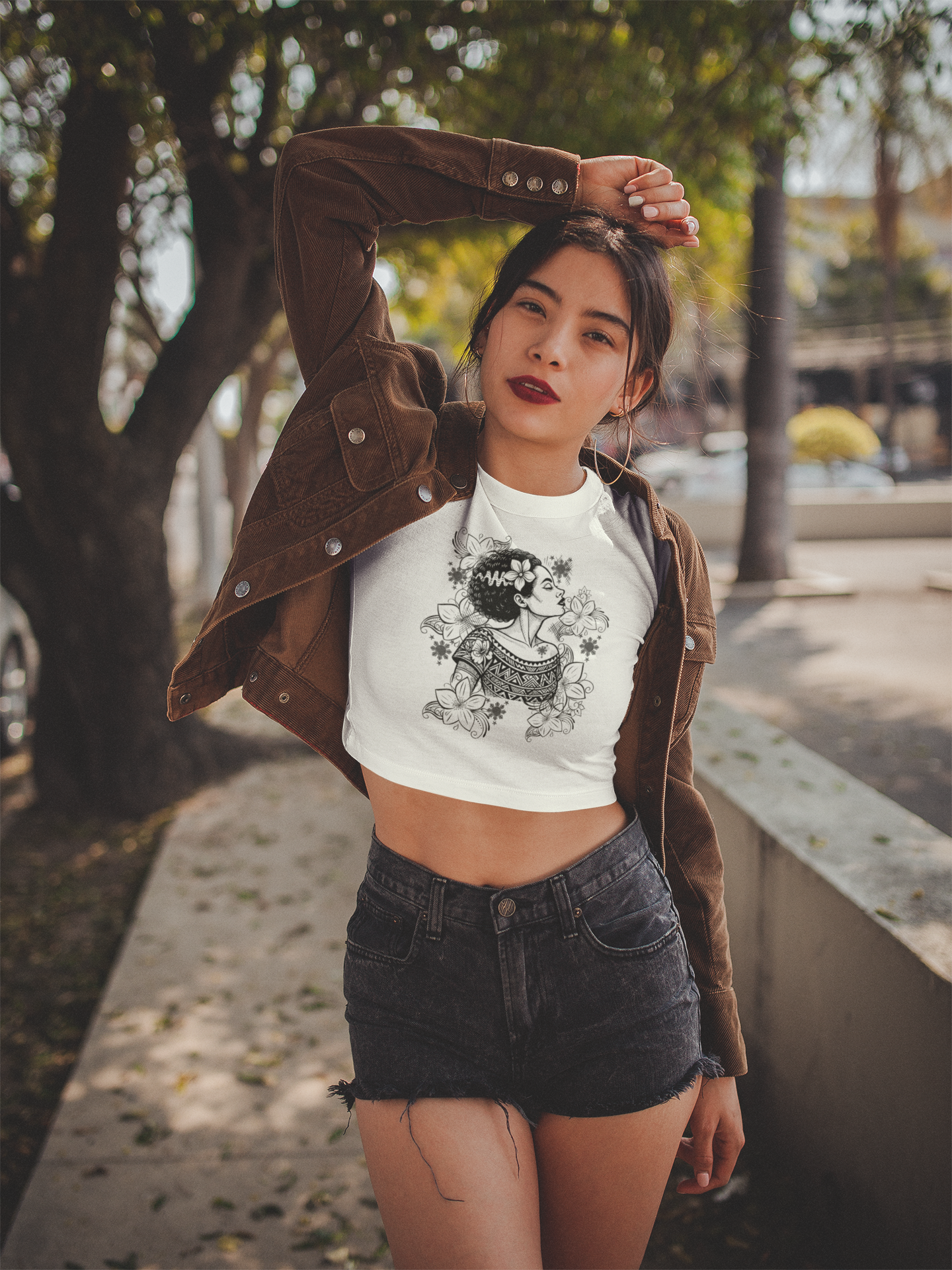 Filipina Bride of Stein Crop Tee