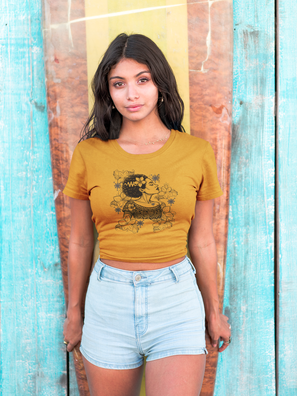Filipina Bride of Stein Crop Tee