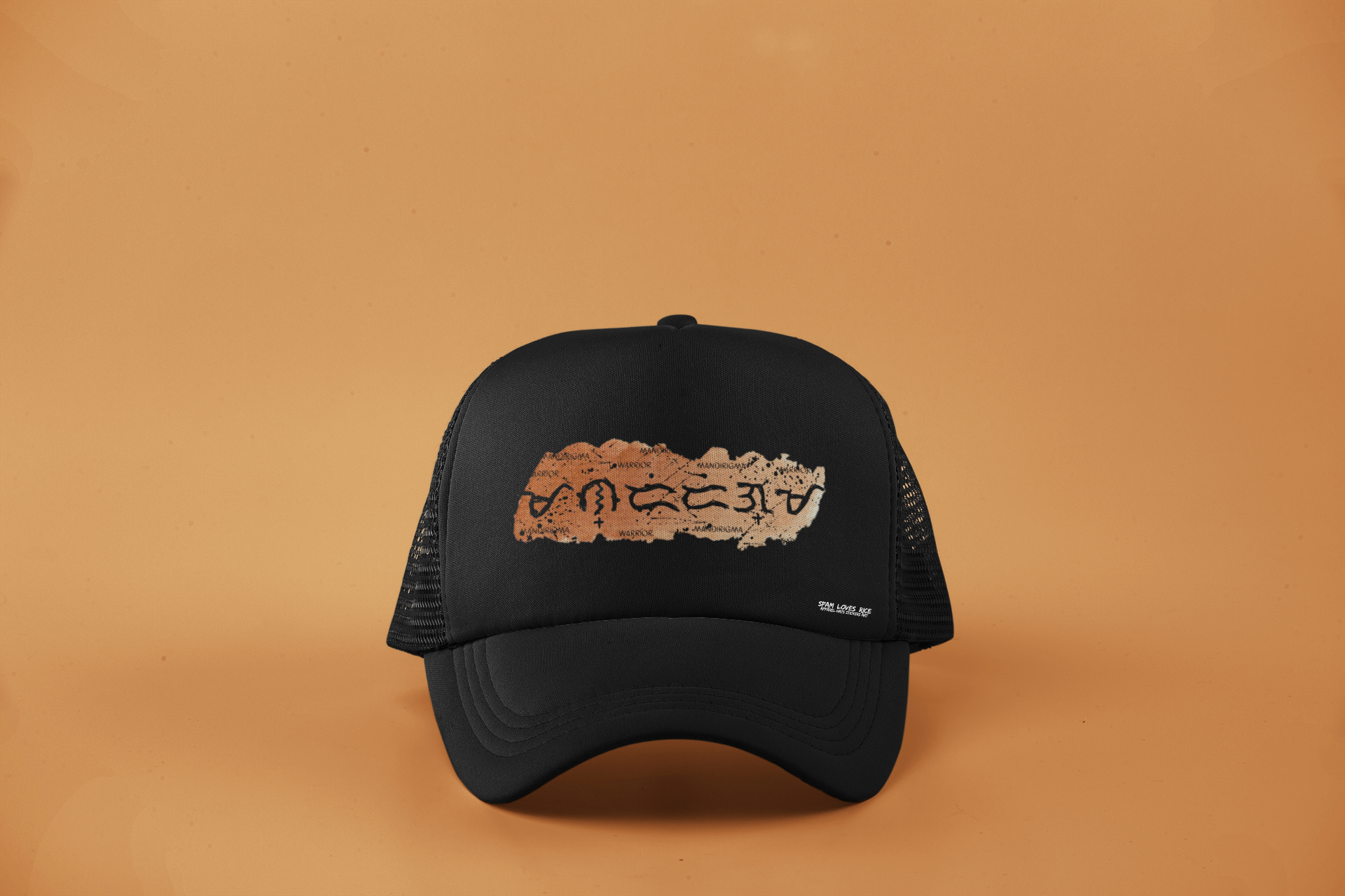 Mandirigma Baybayin Trucker Hat | Filipino Warrior Script Hat