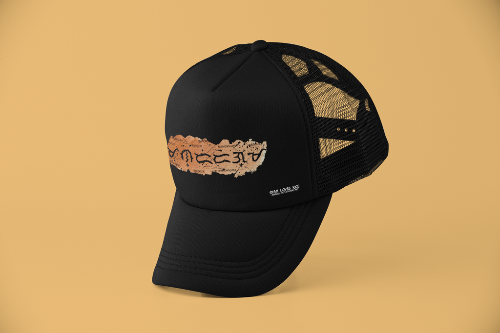 Mandirigma Baybayin Trucker Hat | Filipino Warrior Script Hat