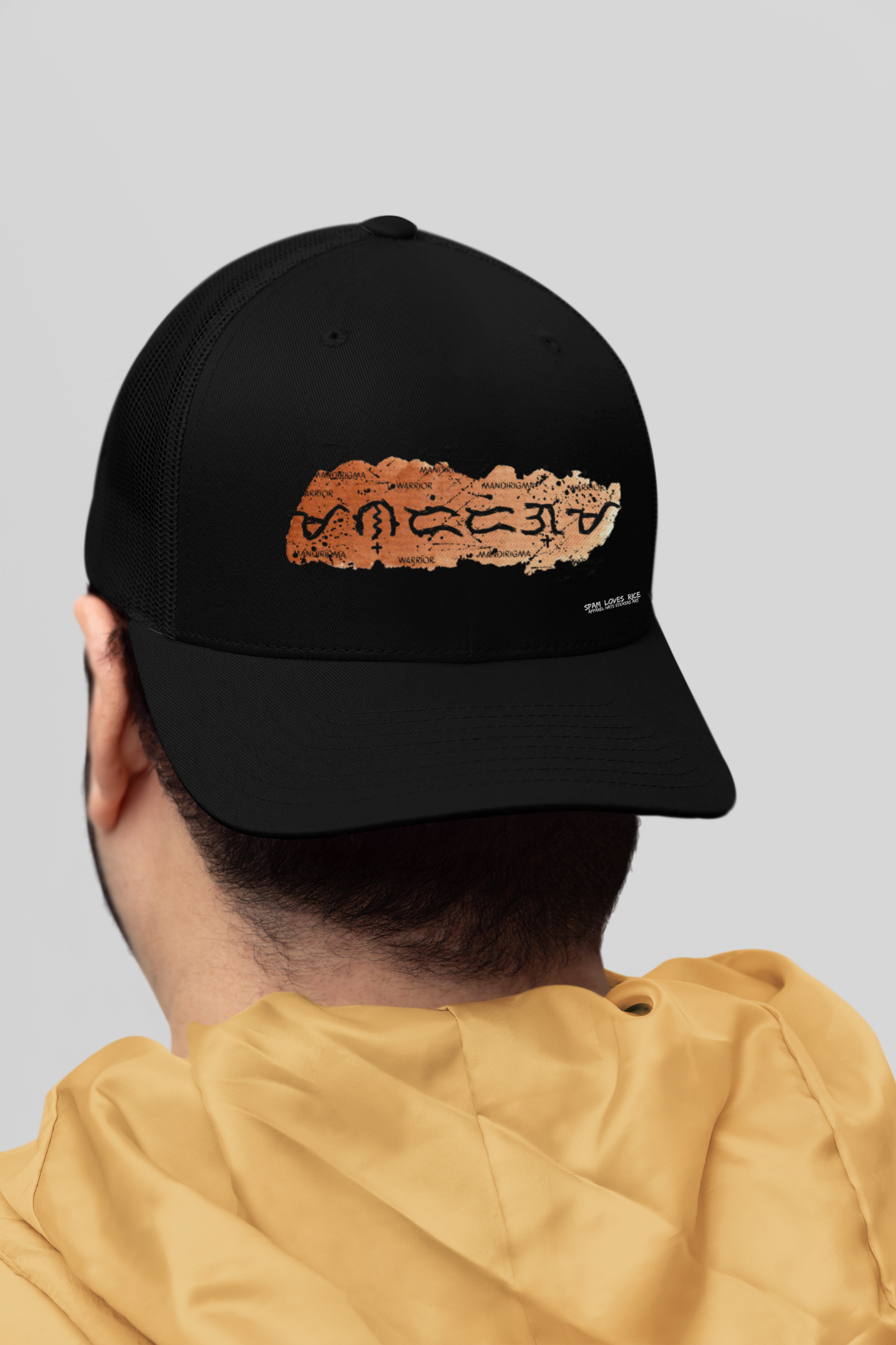 Mandirigma Baybayin Trucker Hat | Filipino Warrior Script Hat
