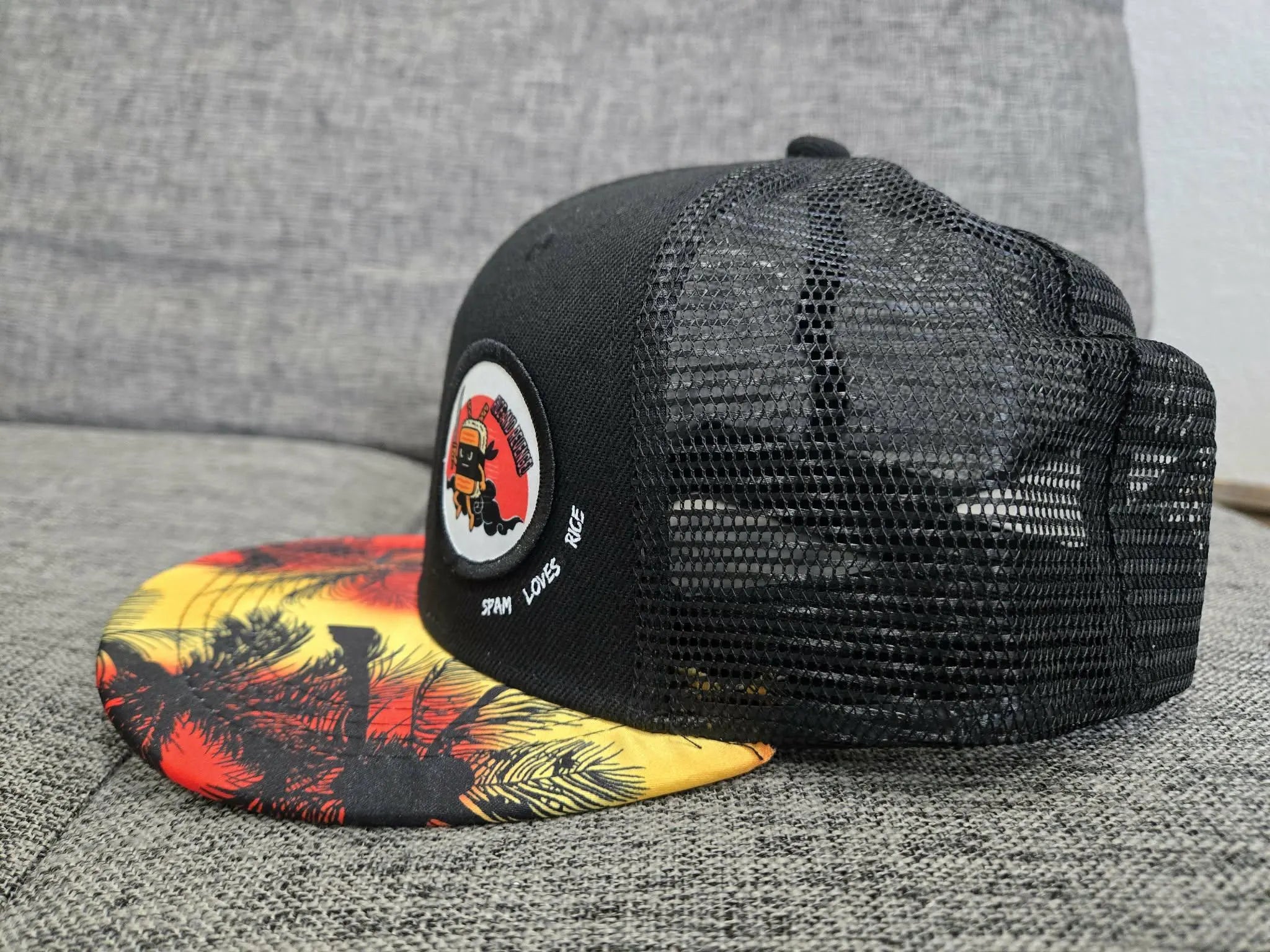 Rice and Revenge Patch Flatbill Snapback