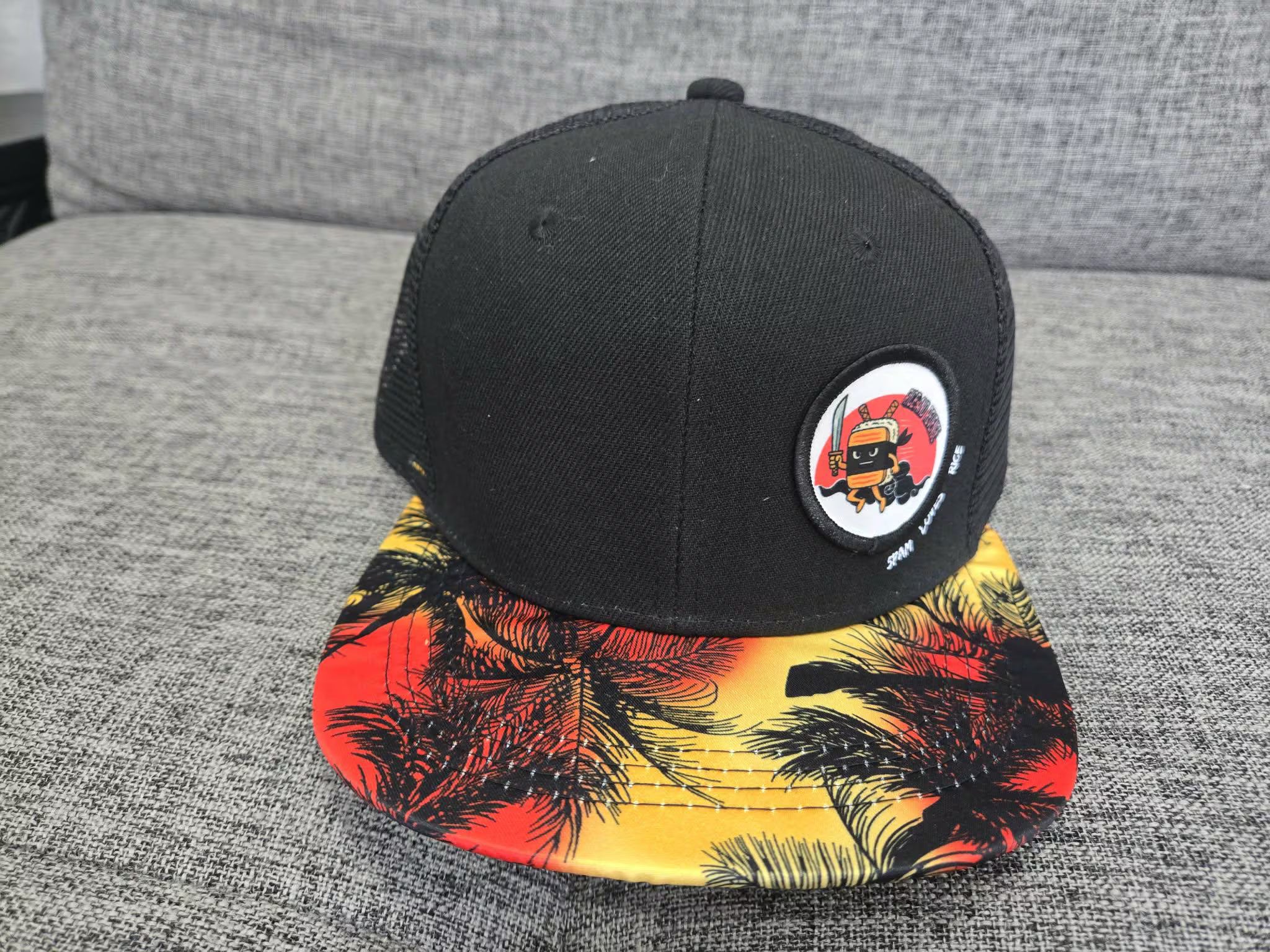 Rice and Revenge Patch Flatbill Snapback