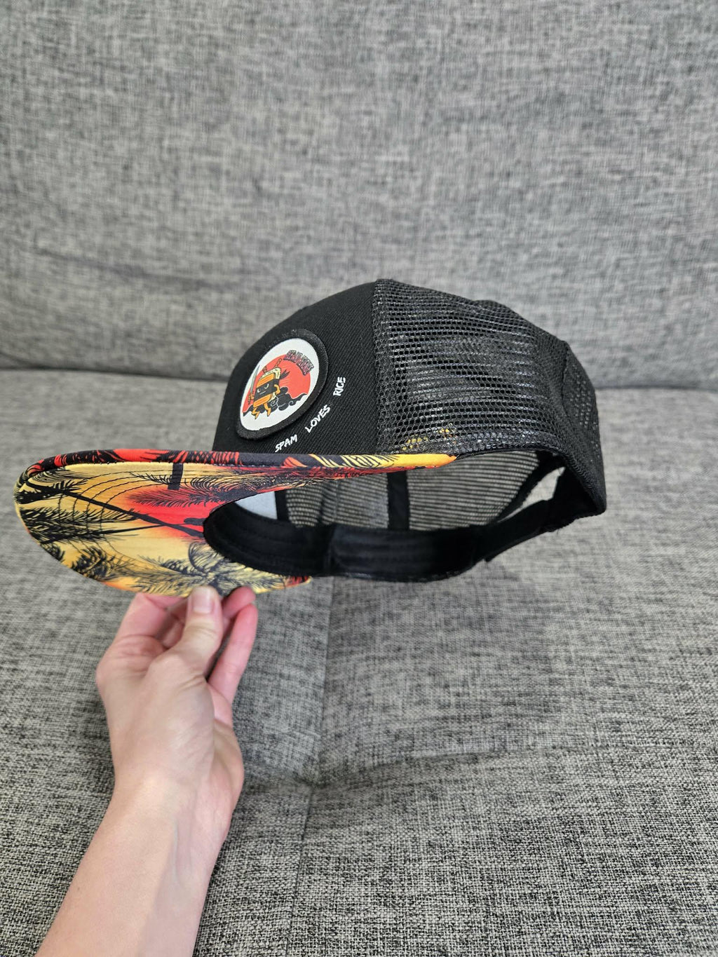 Rice and Revenge Patch Flatbill Snapback