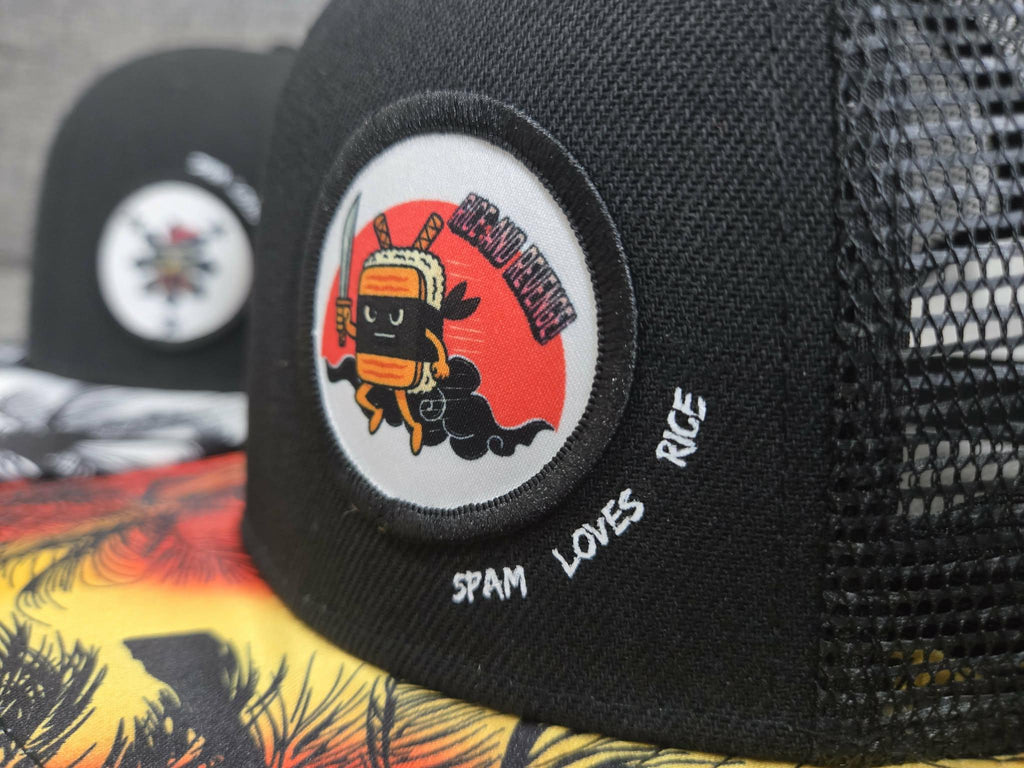 Rice and Revenge Patch Flatbill Snapback