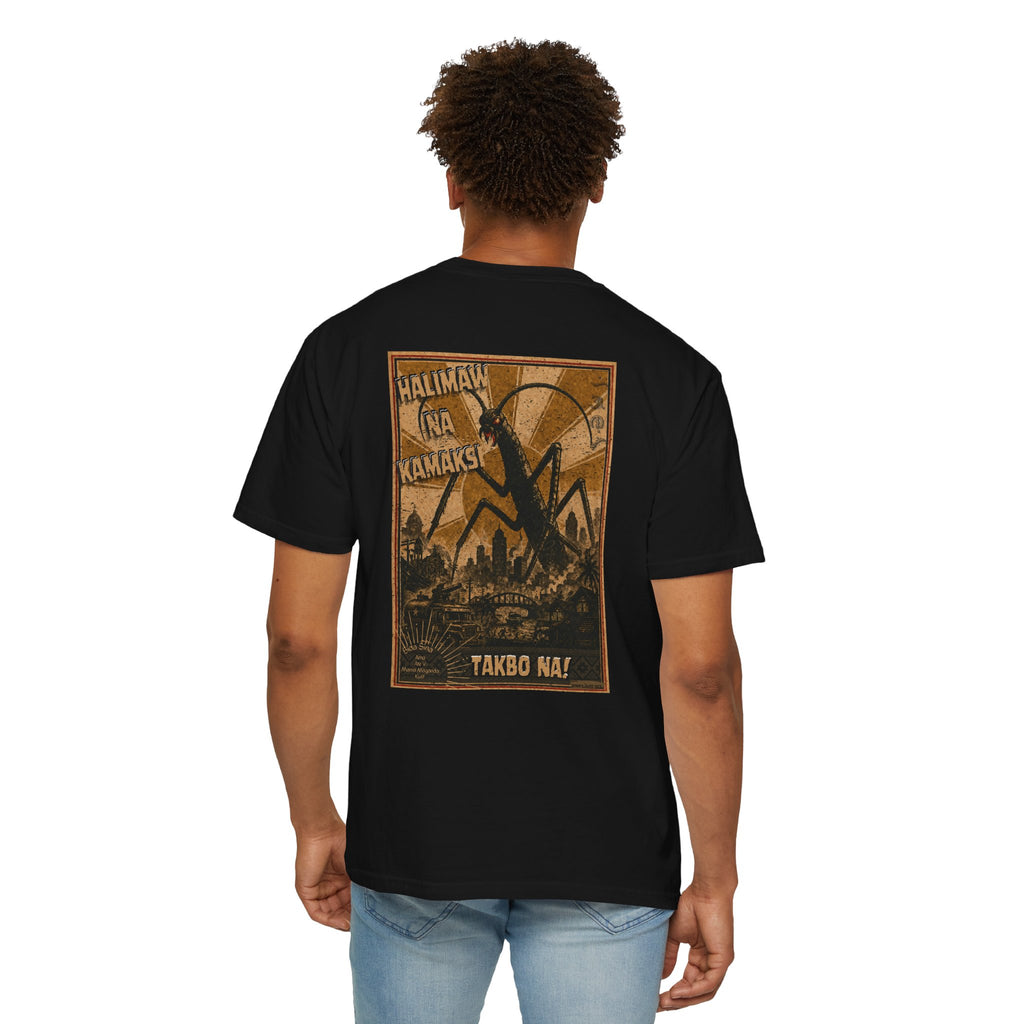 Halimaw na Kamaksi Vintage Kaiju Poster Tee | Filipino Monster Movie Graphic shirt