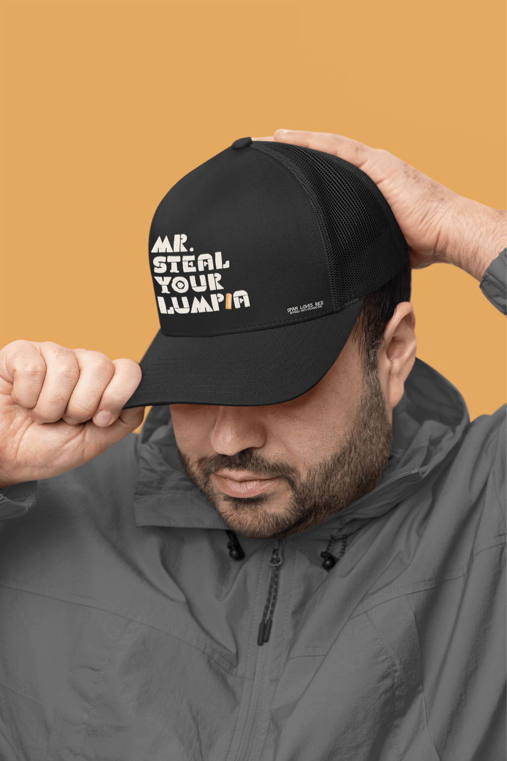 Mr. Steal Your Lumpia Trucker Hat