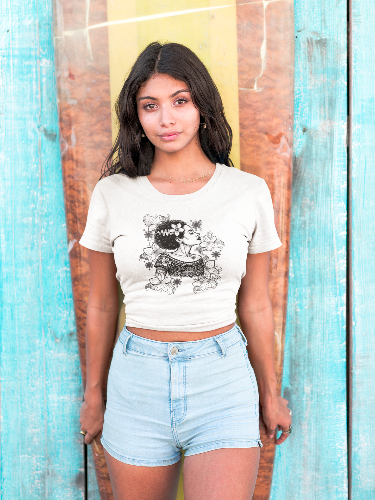 Filipina Bride of Stein Crop Tee