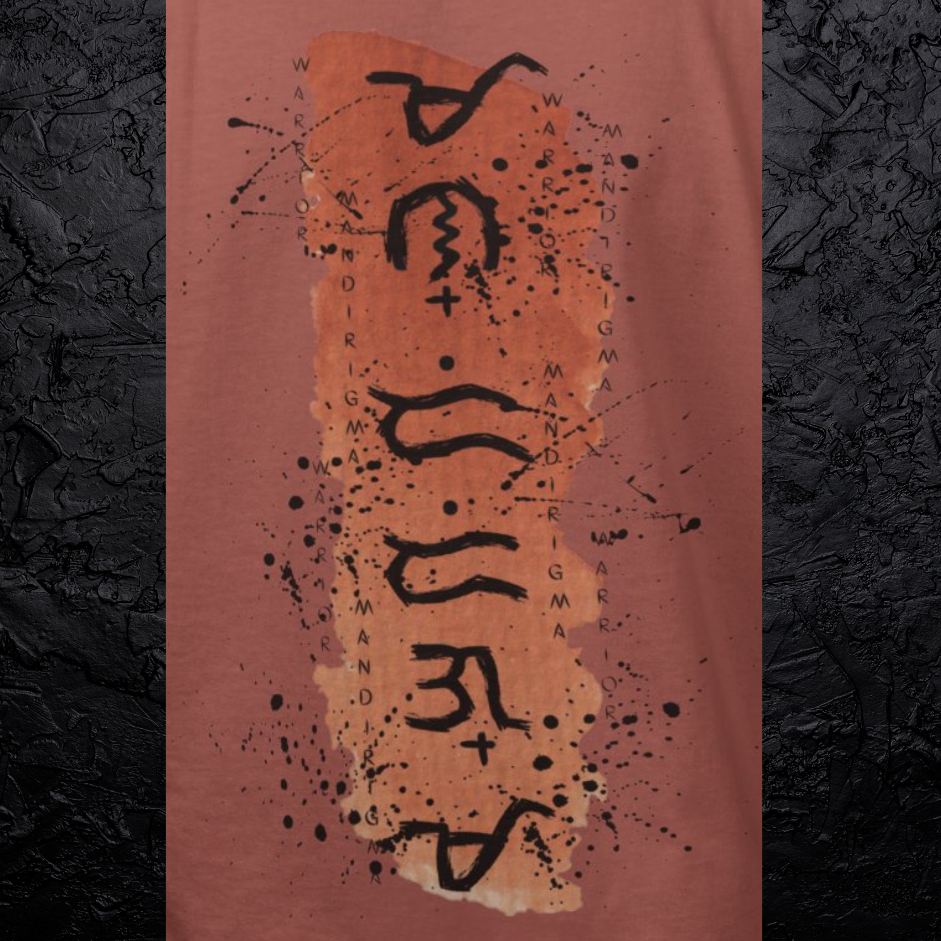 Mandirigma Tee | Baybayin Script Back Print | Island Worn Collection