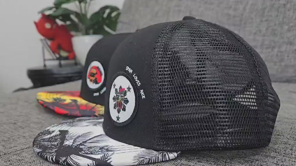 Rice and Revenge Patch Flatbill Snapback