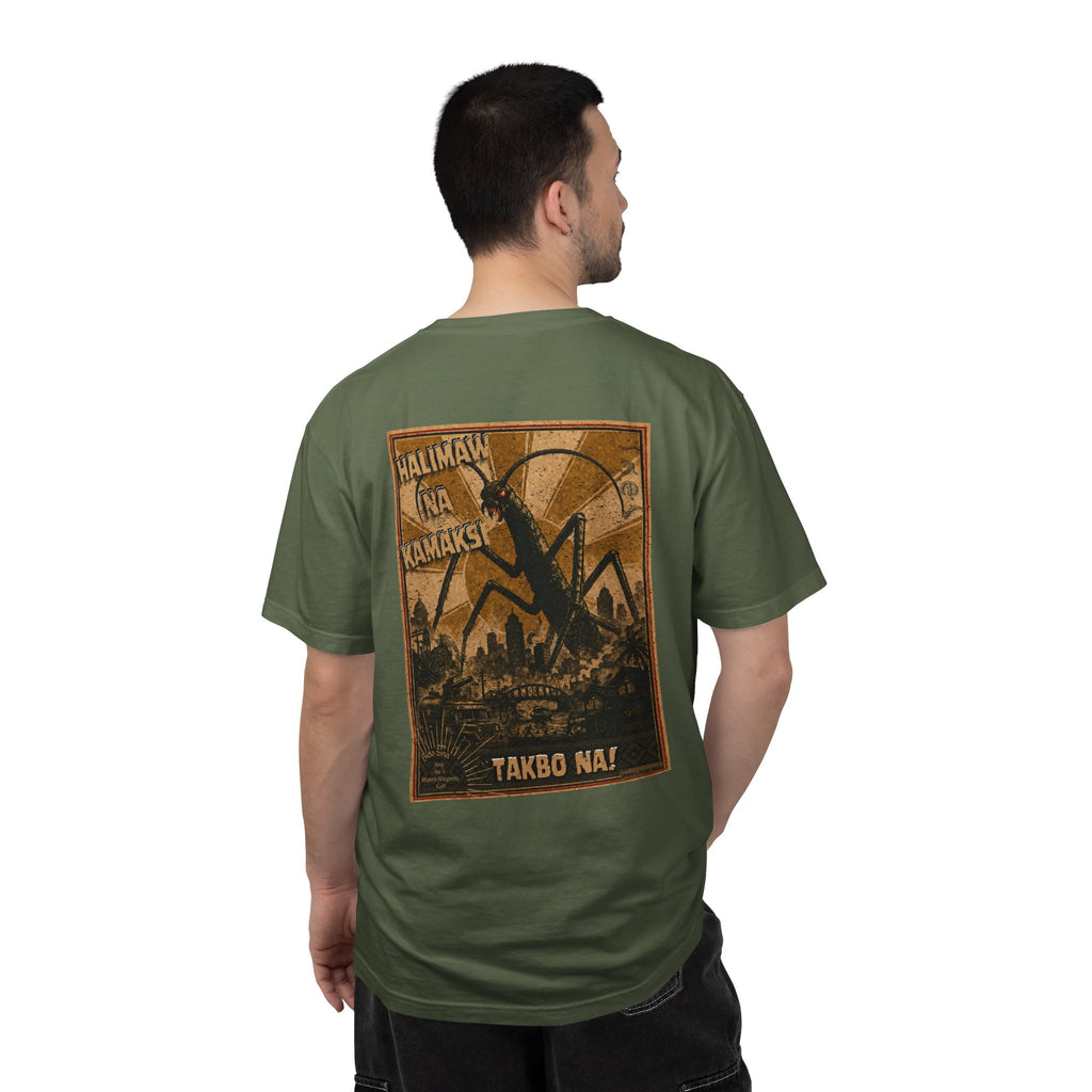 Halimaw na Kamaksi Vintage Kaiju Poster Tee | Filipino Monster Movie Graphic shirt