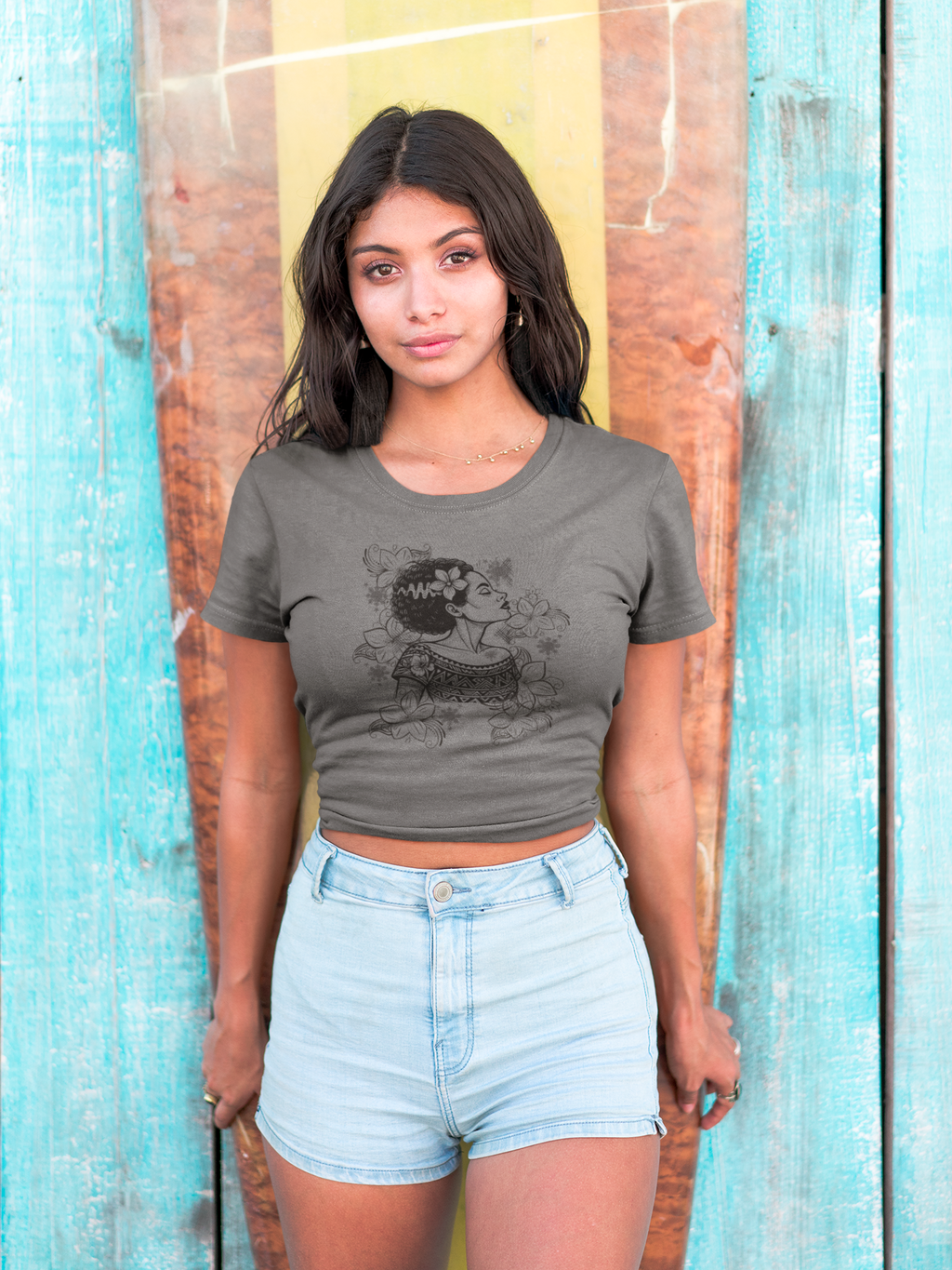 Filipina Bride of Stein Crop Tee